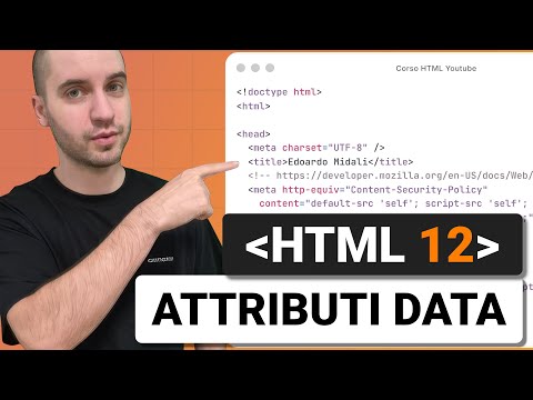 Custom Date Attributes - HTML Course Lesson 12