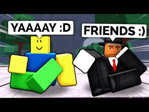 I Met The NICEST KID in The Strongest Battlegrounds..