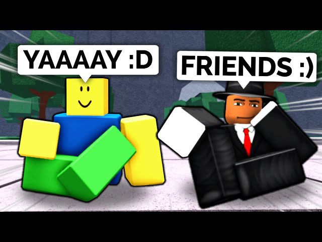 I Met The NICEST KID in The Strongest Battlegrounds..