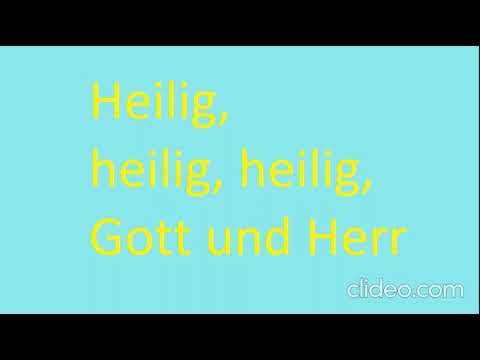 Heilig, heilig, heilig, Gott und Herr (Cover; KSH München, Campus Benediktbeuern; Hochschulchor)