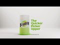 Bounty Quicker Picker Upper Ad Backwards