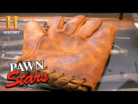 Pawn Stars: HUGE SWING for Babe Ruth Signed Bat and Glove (Season 5)