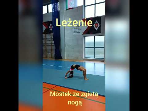 układ drugi krok akrobatyka -Acroflash Piast Poniec