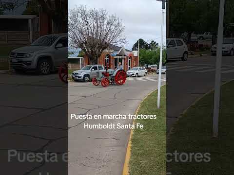 Puesta en marcha tractores Humboldt Santa Fe #tractores