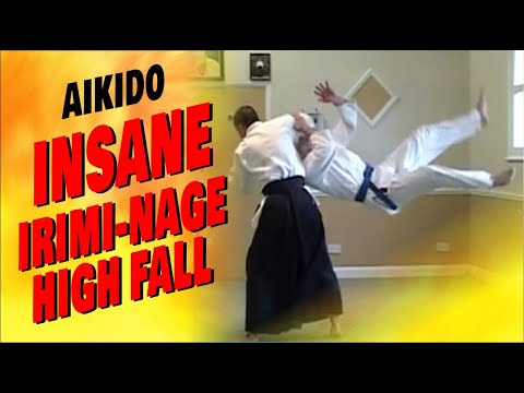 INSANE IRIMI NAGE HIGH FALL! Dunken Francis sensei