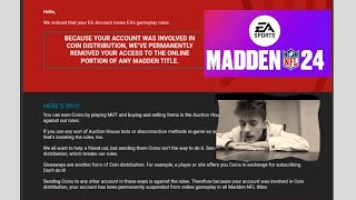 Madden 24 WARNING: People are banned already! MUT Database reveal