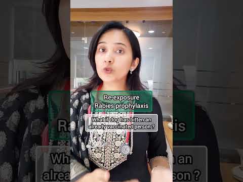 Rabies vaccine as re-exposure prophylaxis #childhealth #rabies #dogbite #vaccination