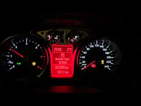 Ford Focus mk2 1.6 tdci instant consumption