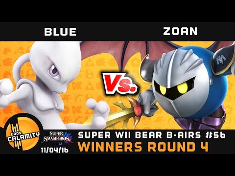 SWBB #56 | LoF Blue (Mewtwo, Sonic) vs MHG | Zoan (Meta Knight) - Winners Round 4 - Smash Wii U