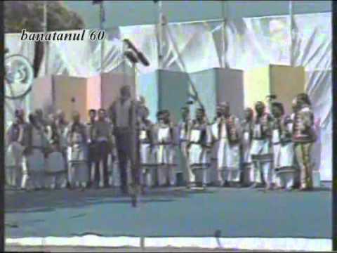 Corul bărbatesc a C.C Doina Uzdin -- În poeniță-Festivalul-Lokve-Sânmiai-1993