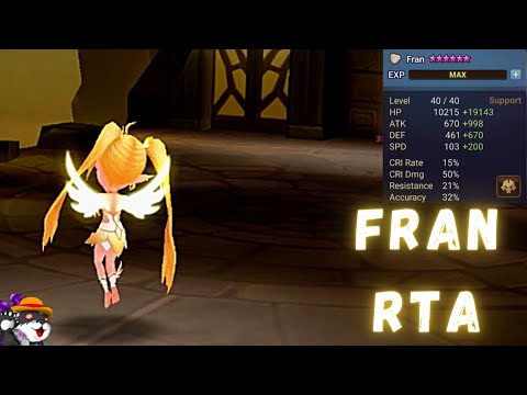 The Power Of Fran (Light Fairy Queen) In Special League RTA  Summoners War