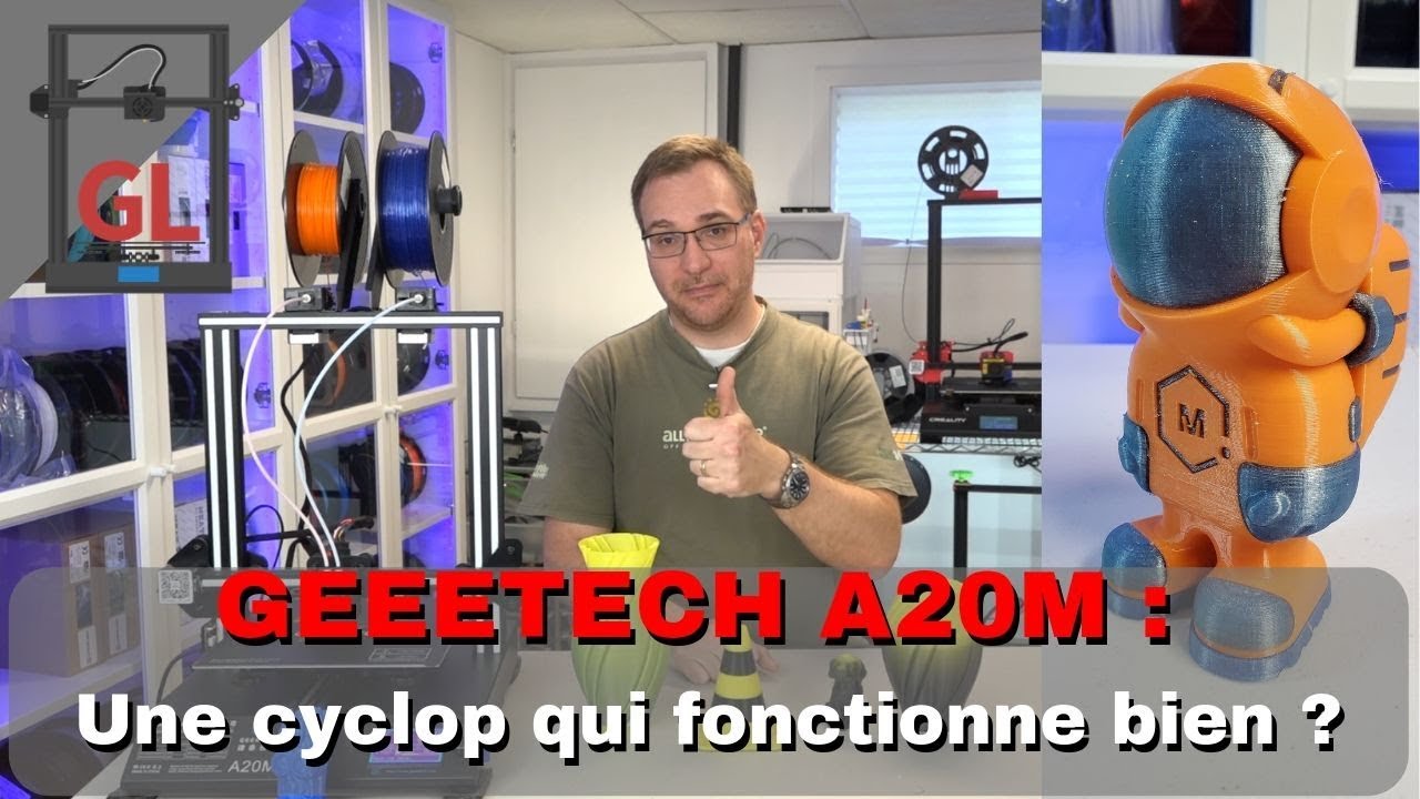Geeetech A20M : Enfin une 2 couleurs abordable qui fonctionne !!!