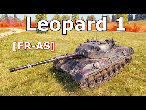 World of Tanks Leopard 1 -  4 Kills 10,9K Damage