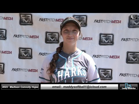 2023 Madison Connolly Hojas 4.0 GPA Shortstop & Pitcher Softball Skills Video -San Jose Lady Sharks