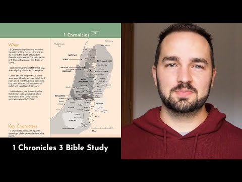 1 Chronicles 3 Explained: 5 Minute Bible Study