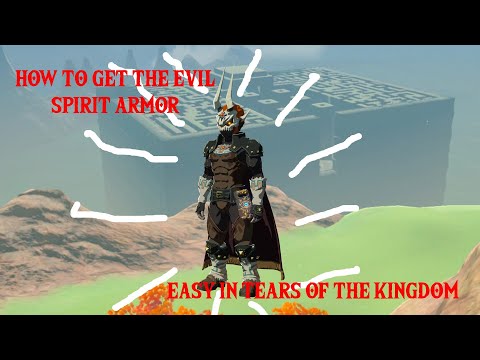 How to Get the Evil Spirit Armor in Tears of the Kingdom All Labyrinths