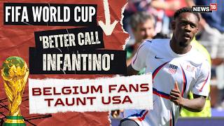 World Cup 2026 | Belgian Fans Mock FIFA's Decision On Folarin Balogun Red Card Suspension | 4K