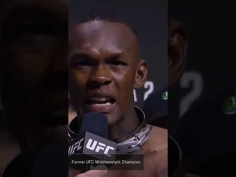 Adesanya speaking Yoruba 😳🔥 #UFC287