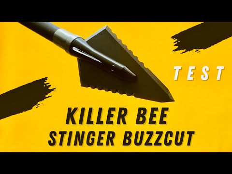 MAGNUS KILLER BEE SER RAZOR 125 gr Broadhead Test