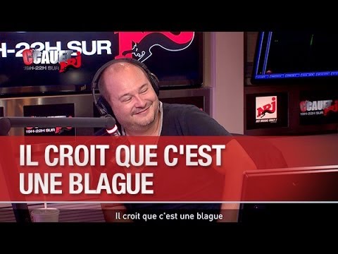Il croit que c'est  une blague - C’Cauet sur NRJ