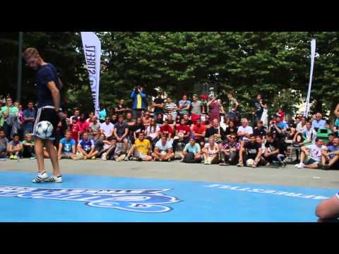 European Freestyle Football Championship 3rd place battle: Gunther Celli vs Tobias Becs
