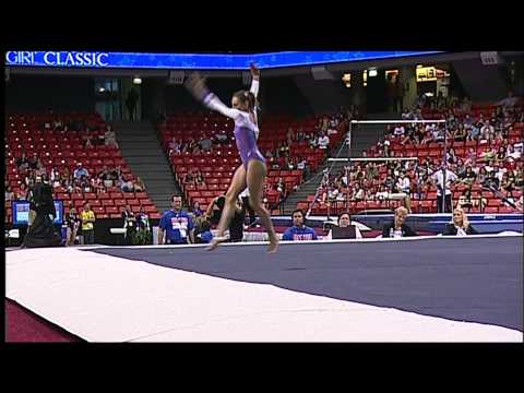 Mattie Larson - Floor Exercise - 2010 CoverGirl Classic