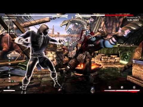 MKX - Sub Zero (Cyromancer) 2 Meter 52% Combo