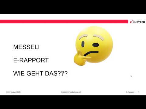 Grundlagen der E Rapportierung 2020.10.30