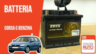 Youtube thumbnail of video "Cambio batteria Corsa C 1.4 16V 🔋"
