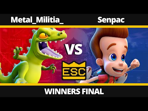 NASB at ESC 34 - Winners Final - Metal_Militia_ (Reptar) Vs. Senpac (Jimmy Neutron) Tournament