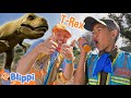 Blippi & Park Ranger Asher's Epic Dinosaur Movie! | T-Rex Ranch Dinosaur Videos