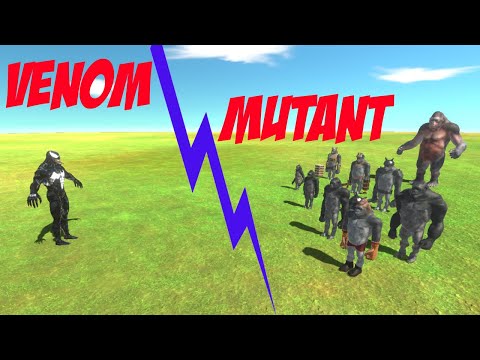 Venom vs Goro The Giant Unit || Animal Revolt Battle Simulator || Hindi