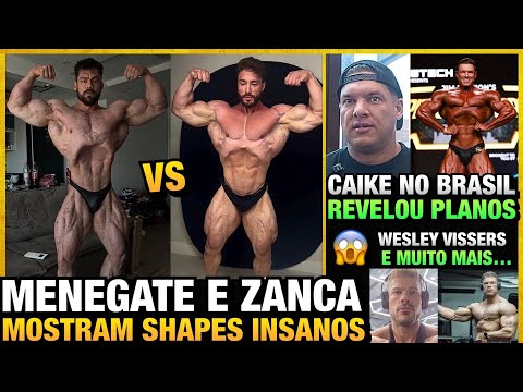 CAIKE BATE 115KG + MENEGATE e ZANCA SHAPES ATUAIS RUMO A OHIO + VISSERS, PERES E MAIS
