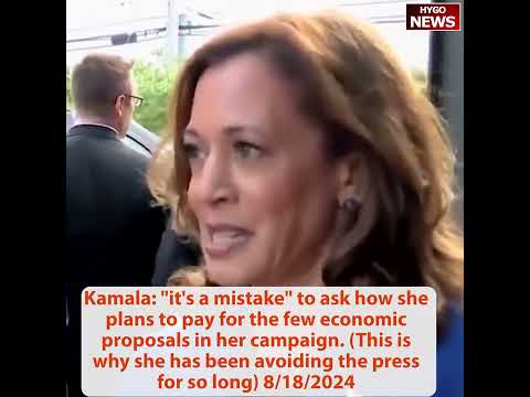 Kamala: 'it's a mistake' to ask how to pay for economic proposals, cringe; Walz: Trump MAGA hats