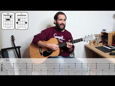 Darling Corey - Guitar Arrangement - with Tabs