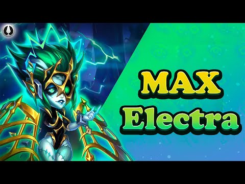 Hero Wars Electra MAXED! Full Build, Skills, Artifacts & Battle Test