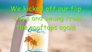 Sunburn by Owl City lyrics