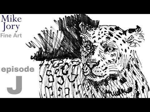 Thumbnail of Jaguar drawing