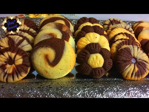 Rezept: Schwarz weiß Gebäck mal anders / super zarte Kekse