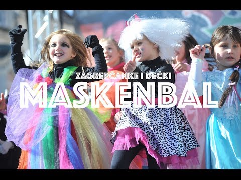 MASKENBAL - Zagrepčanke i dečki - Samoborski fašnik 2019.