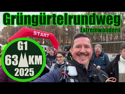 G1 Grüngürtelrundweg 2025 I 63 km zu Fuß I 4K