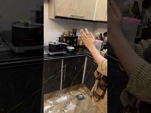Kitchen ka bura hal #minivlog #viral #shorts #amnaadrees #fyp #funny #dailyvlog