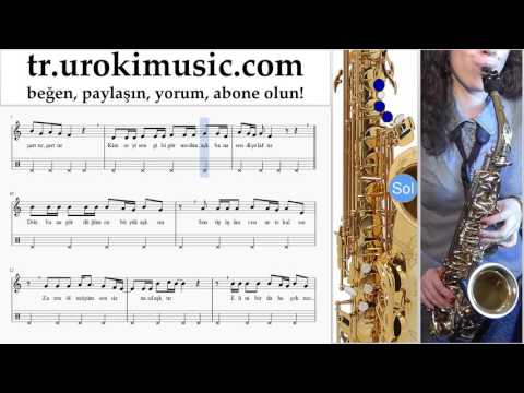 Saksafon tenor dersleri Sinan Akçıl feat. Ferah Zeydan - Şarttır Bölüm#2 um-723