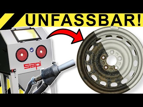 SANDSTRAHLEN SELBER MACHEN im TEST | WERKZEUG NEWS 242