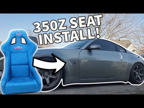 350z Racing Seats Install | NRG PRISMA ULTRA RACING SEATS