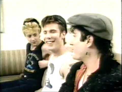 Stray Cats interviewed by Regis Philbin in New York City (January 18, 1984?)