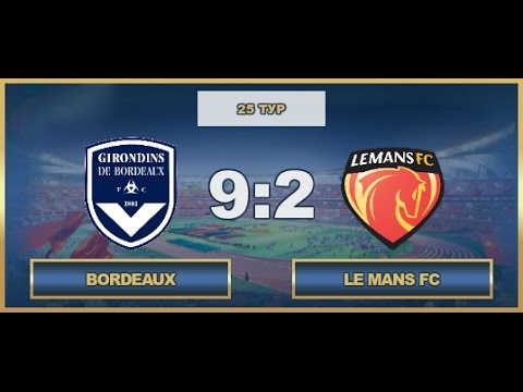 AFL. France. Ligue 1. Tour 25. Bordeaux - Le Mans FC