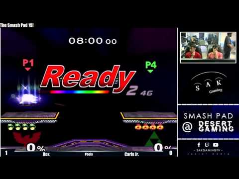 SP15 Pools - Dox (Captain Falcon) vs Carls Jr. (Marth/Sheik)
