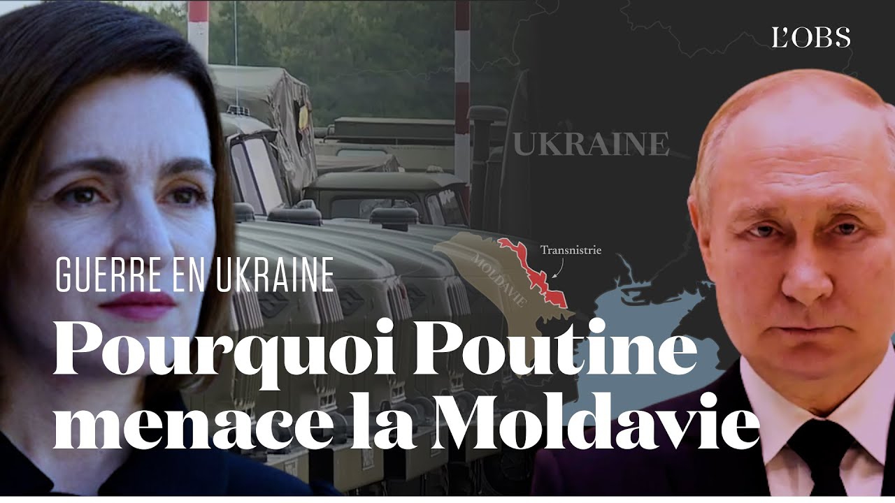 La Russie fait pression sur la Moldavie : on vous explique pourquoi