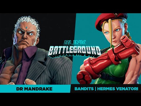 BLINK BATTLEGROUND OPEN 02 SFV TOP 8 - La Caltera | DR Mandrake vs Bandits | Hermes Venatori